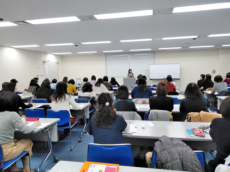 七田式教育の講師研究会の様子